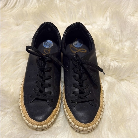 Sam Edelman Shoes - Sam Edelman leather espadrille sneakers